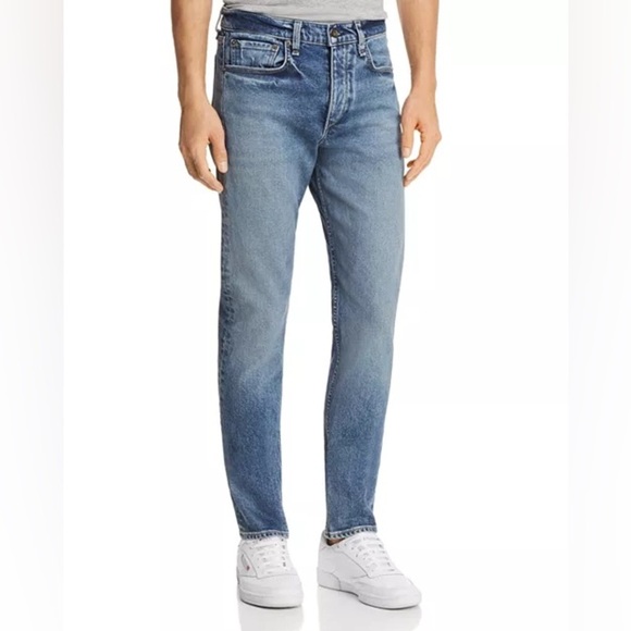rag & bone Jeans Men's‎ Size 30 Brighton Wash Fit 2 Slim Button Fly Denim - Picture 5 of 13